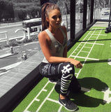 Tights Sportswear Woman Gym Yoga Pants Sports Seamless Sport Leggings Leggins For Fitness Compression Solid Slim Running Clothes