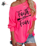 Letter One Shoulder Sweatshirt Women Sexy Slash Neck Hoodies Long Sleeve Loose Hoodie Pullovers Fall Autumn Oversize Sweatshirts